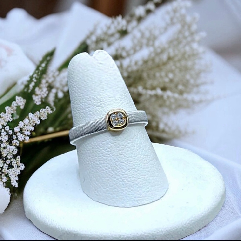 🌺Lafonn Sterling/Gold Ring